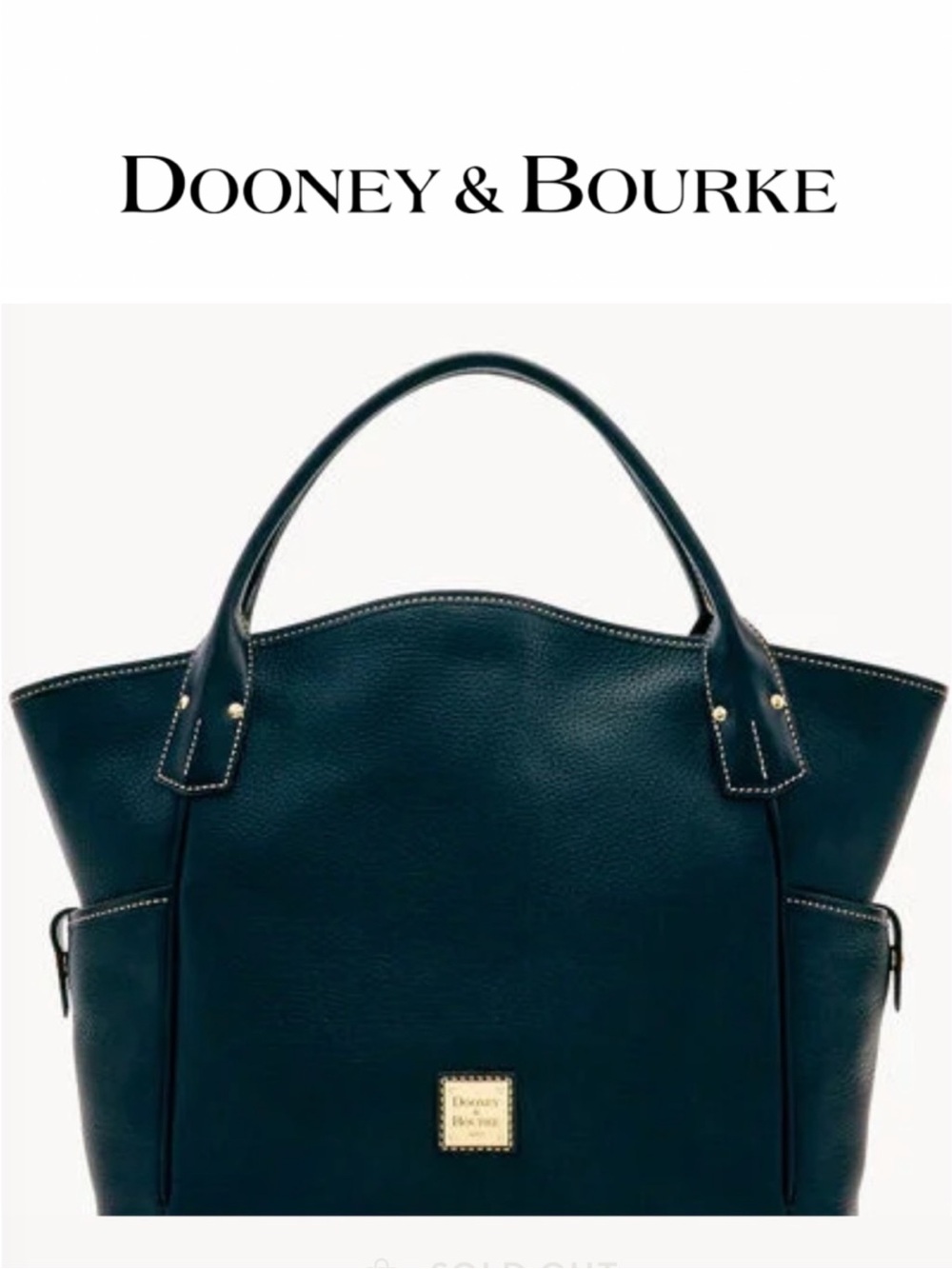 Dooney & Bourke Kristen Tote Bag Pristine EUC with COA